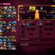 The Midas Mode pick screen, complete with pick and ban costs for each hero and a list of available bounties.